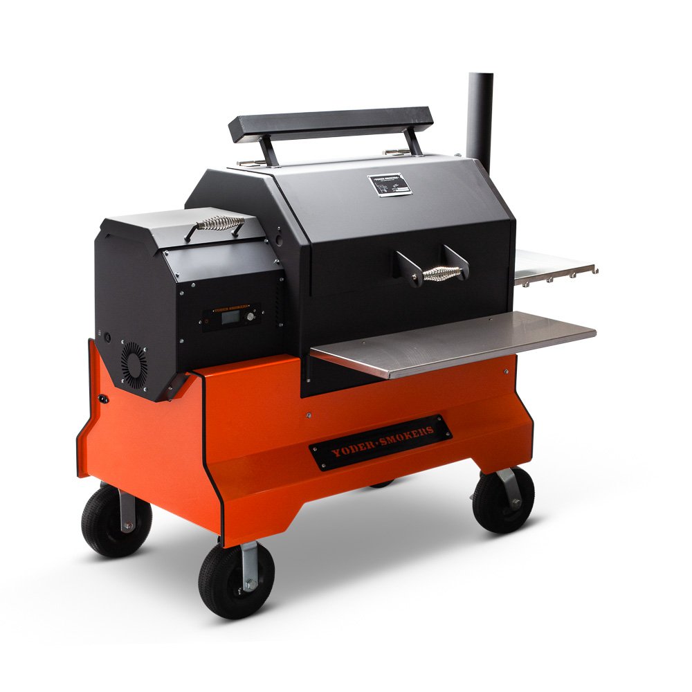 House Of Q Yoder Smokers YS640s Competition Cart Grill Like A Champion!